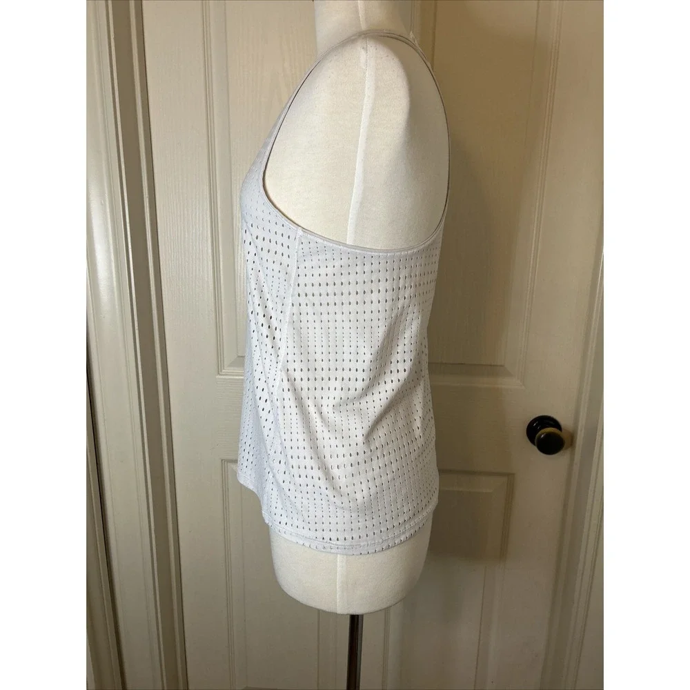 Athleta tank women's size small gray racer back - Picture 5 of 15
